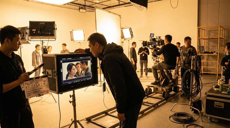 番茄视频影视传媒制作现场